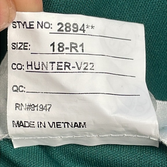 New Dessy Collection Sleeveless Draped Chiffon Maxi Dress With Slit Hunter Green - Picture 8 of 11